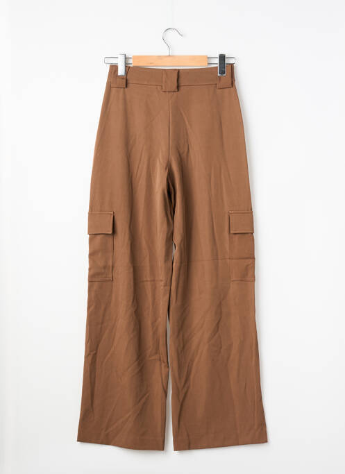 Pantalon cargo marron JACQUELINE DE YONG femme