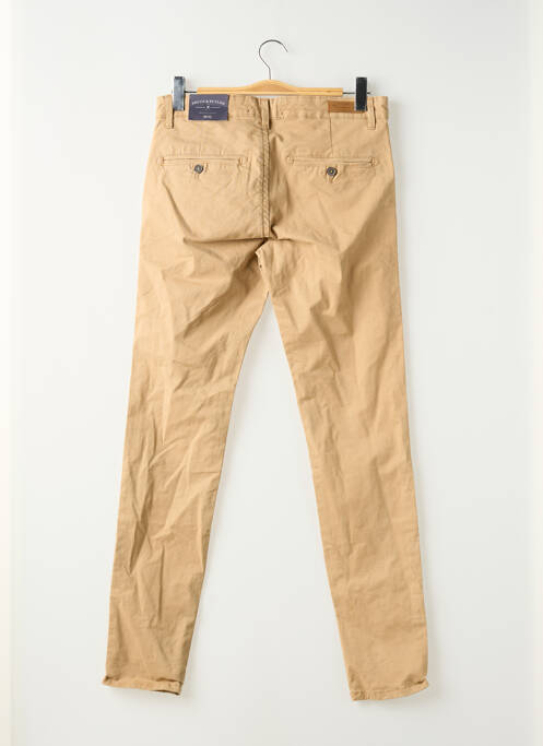 Pantalon chino beige BRUCE & BUTLER  homme