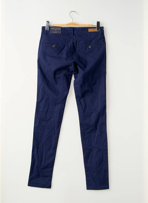 Pantalon chino bleu BRUCE & BUTLER  homme