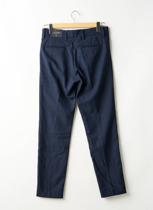 Pantalon droit bleu BRUCE & BUTLER  homme