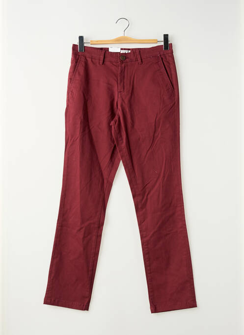 Pantalon chino rouge JACK & JONES homme