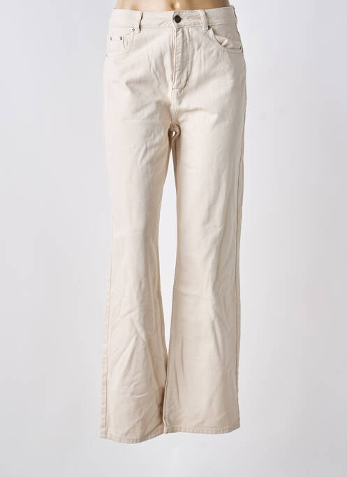 Pantalon droit marron ONLY femme