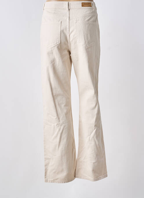 Pantalon droit marron ONLY femme