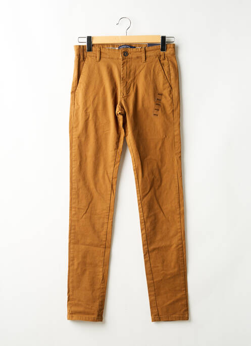 Pantalon chino marron BRUCE & BUTLER  homme