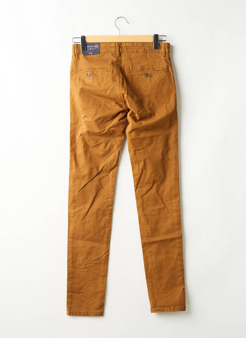 Pantalon chino marron BRUCE & BUTLER  homme