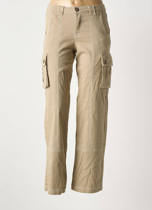 Pantalon cargo beige ONLY femme