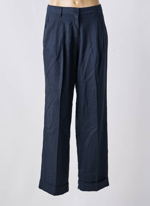 Pantalon droit bleu ONLY femme