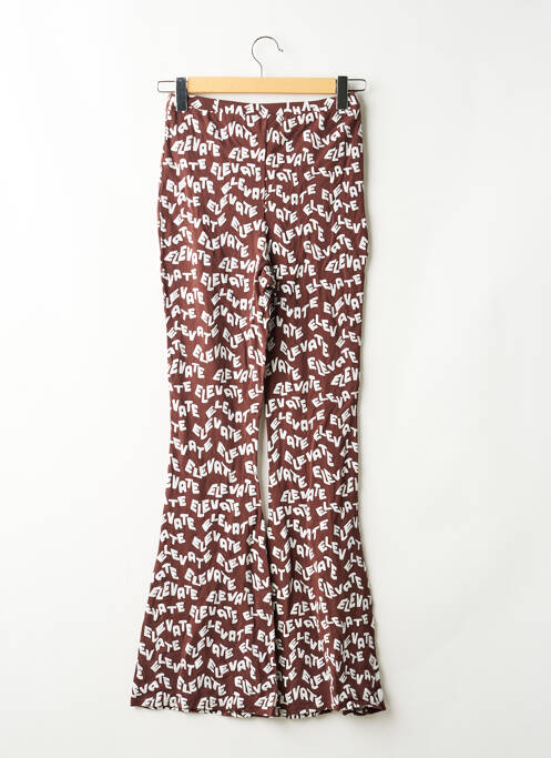 Pantalon flare marron DAISY STREET femme