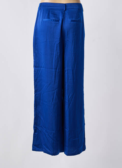 Pantalon large bleu JACQUELINE DE YONG femme