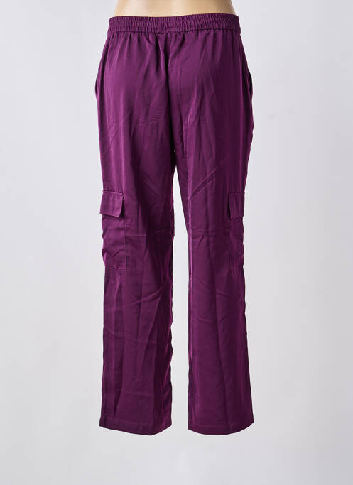 Pantalon droit violet VILA femme