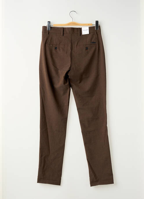 Pantalon droit marron JACK & JONES homme