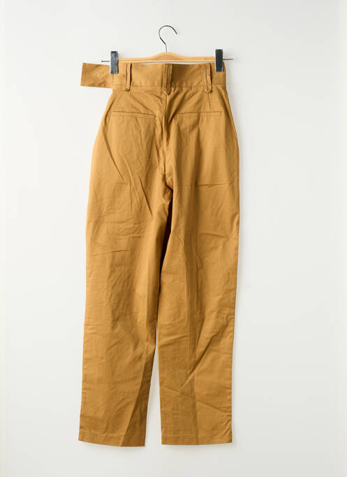 Pantalon chino marron ASTRID BLACK LABEL femme