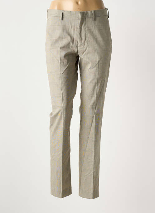 Pantalon droit gris MANGO homme