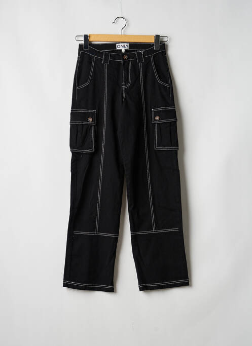 Pantalon cargo noir ONLY femme