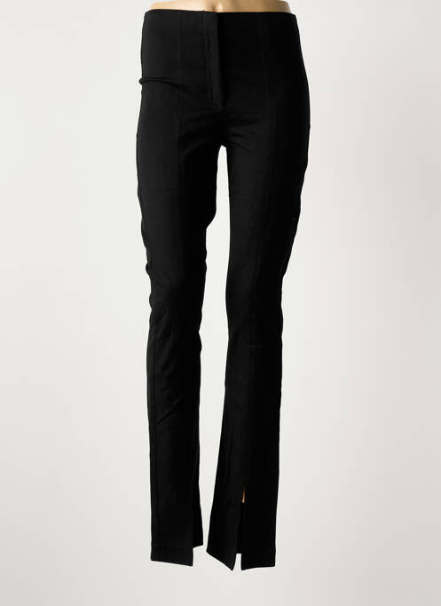 Pantalon slim noir MANGO femme