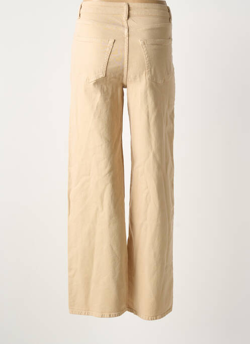 Jeans coupe large beige ONLY femme
