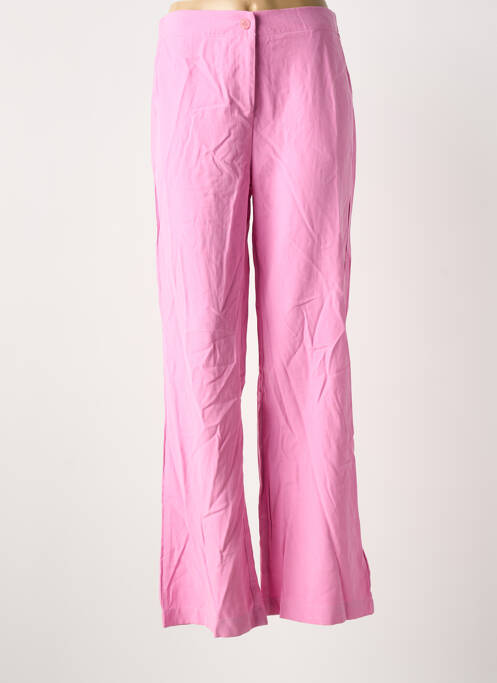 Pantalon large rose HAILYS femme