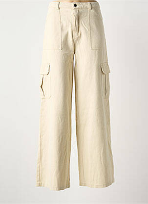 Pantalon cargo blanc LOAVIES femme