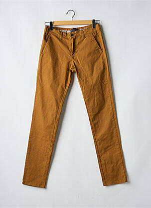 Pantalon droit marron BRUCE & BUTLER  homme