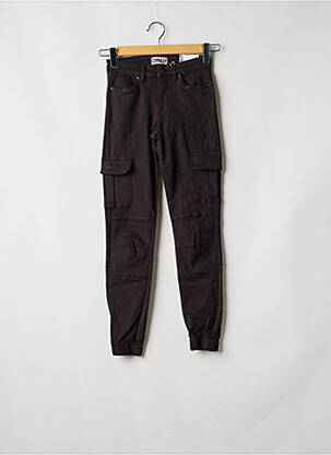 Pantalon cargo noir ONLY femme