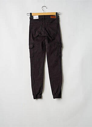 Pantalon cargo noir ONLY femme