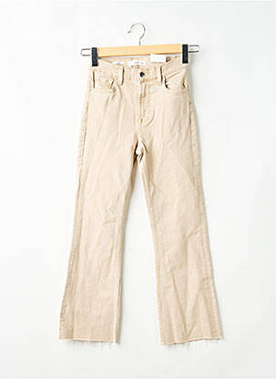 Pantalon droit marron MANGO femme