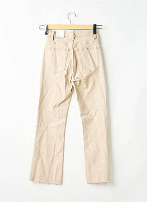 Pantalon droit marron MANGO femme