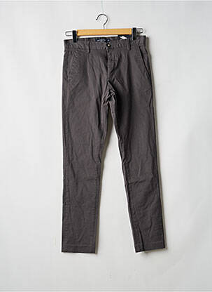 Pantalon chino gris BRUCE & BUTLER  homme
