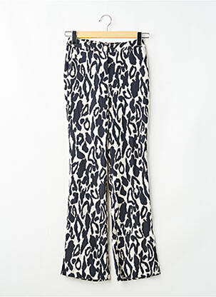 Pantalon large noir MORGAN femme