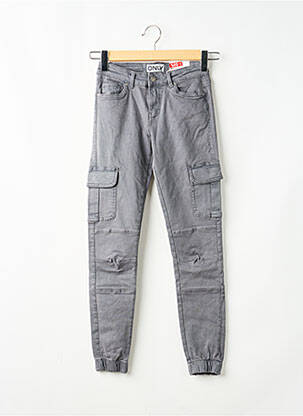 Pantalon droit gris ONLY femme