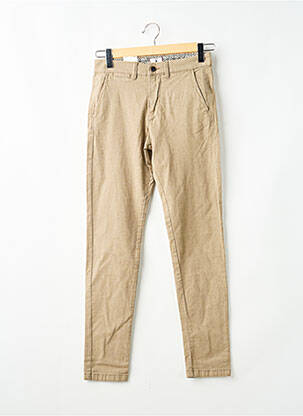 Pantalon droit beige JACK & JONES homme