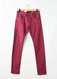 Jeans coupe slim rouge JACK & JONES homme