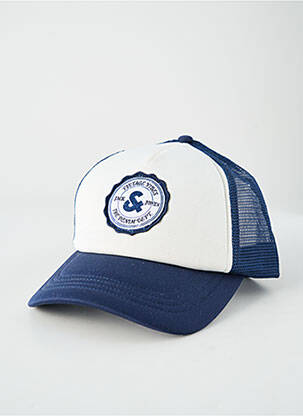Casquette bleu JACK & JONES homme