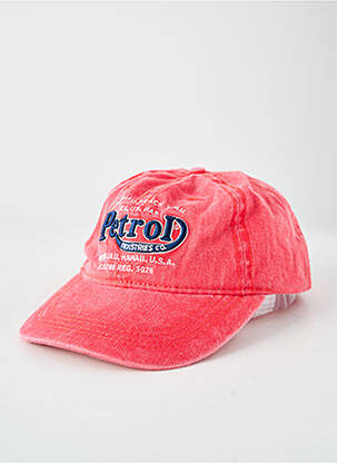 Casquette rouge PETROL INDUSTRIES homme