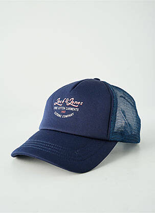 Casquette bleu JACK & JONES homme