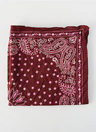 Foulard rouge MANGO femme