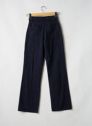 Pantalon droit bleu ONLY femme