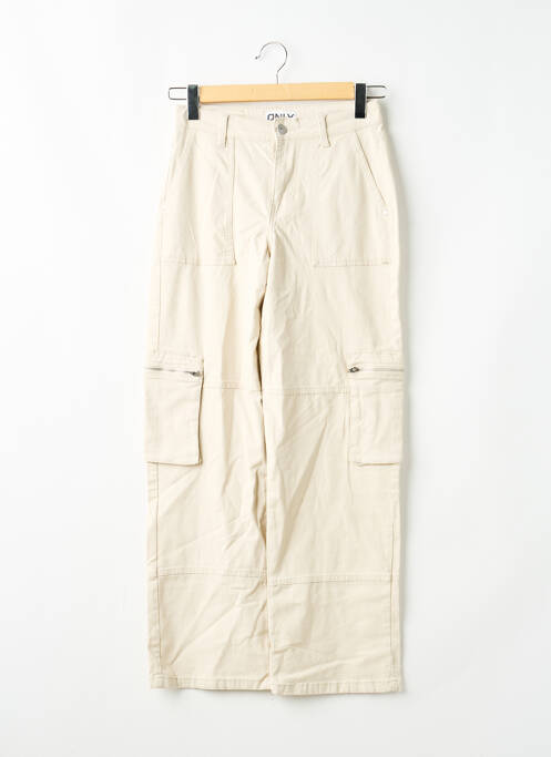 Pantalon cargo beige ONLY femme