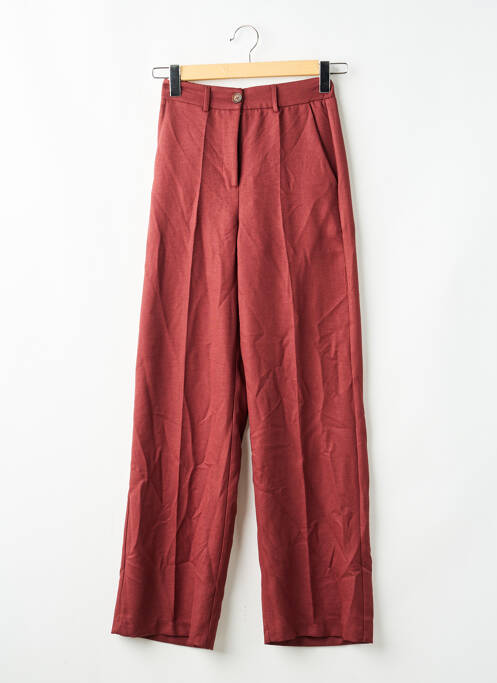 Pantalon large rouge ASTRID BLACK LABEL femme