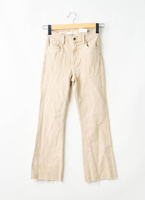 Pantalon droit marron MANGO femme