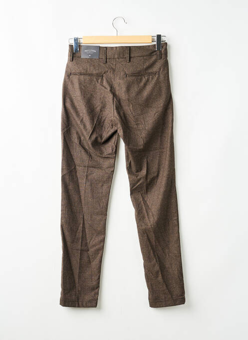 Pantalon droit marron BRUCE & BUTLER  homme