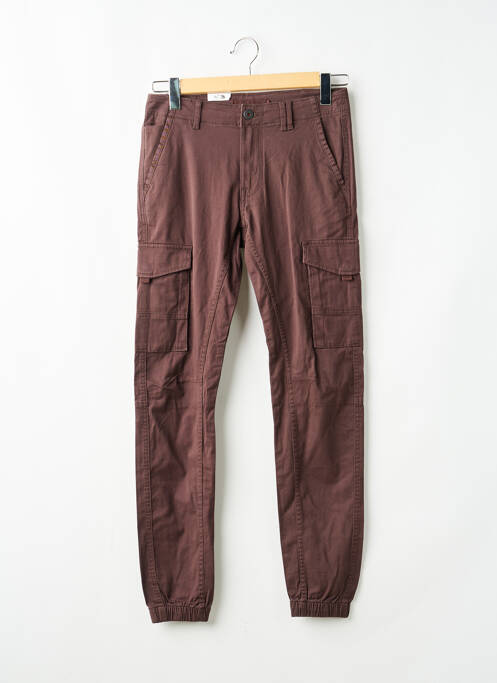 Pantalon cargo marron JACK & JONES homme