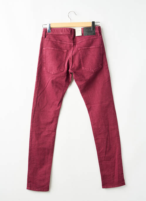 Jeans coupe slim rouge JACK & JONES homme