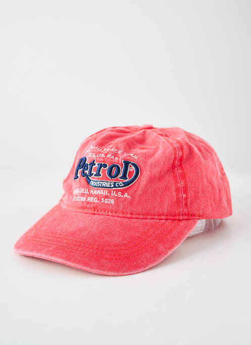 Casquette rouge PETROL INDUSTRIES homme