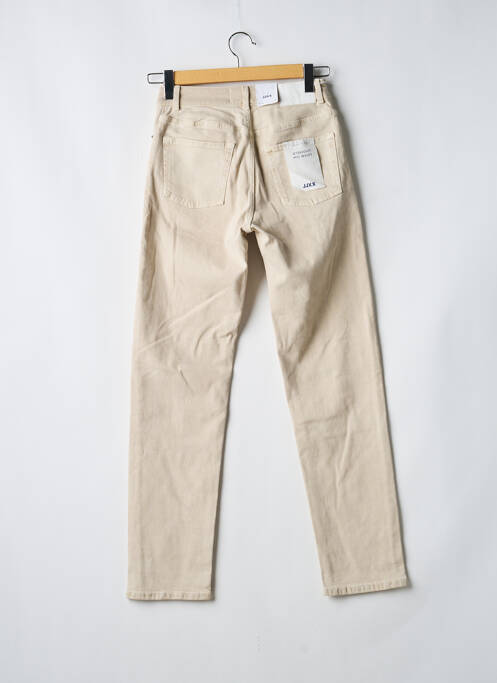 Jeans coupe droite beige JJXX femme