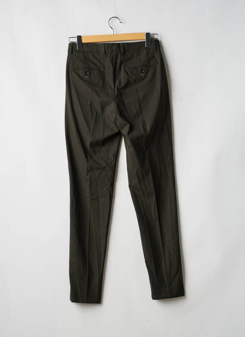 Pantalon droit vert MANGO homme