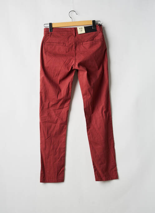 Pantalon chino rouge SHINE homme