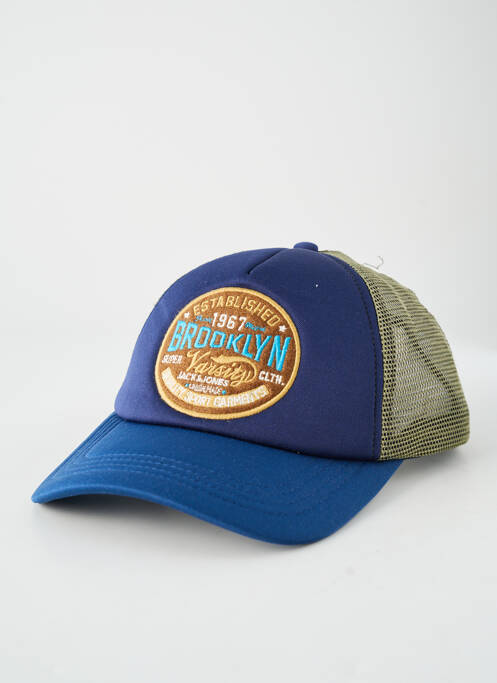 Casquette bleu JACK & JONES homme