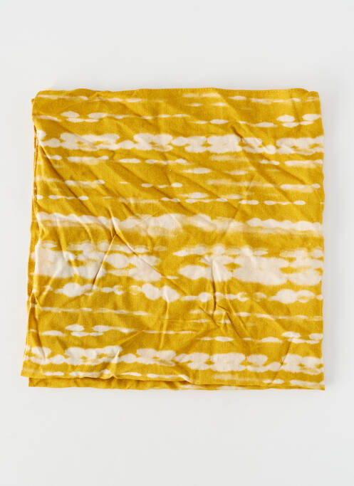 Foulard jaune ASTRID BLACK LABEL femme