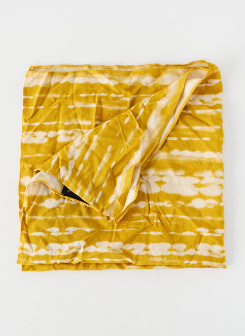 Foulard jaune ASTRID BLACK LABEL femme